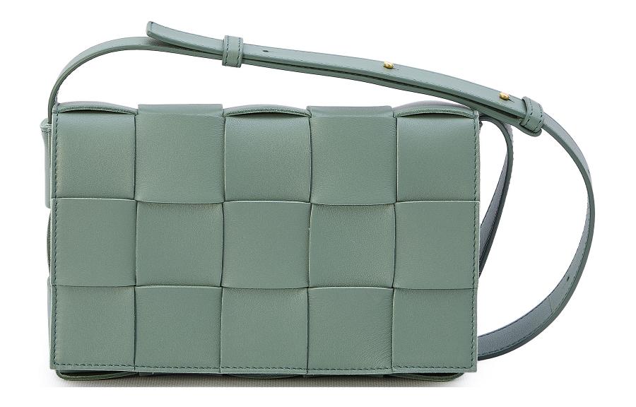 CASSETTE Кожаная сумка через плечо женская зеленая Bottega Veneta
CASSETTE Кожаная сумка через плечо женская зеленая Bottega Veneta