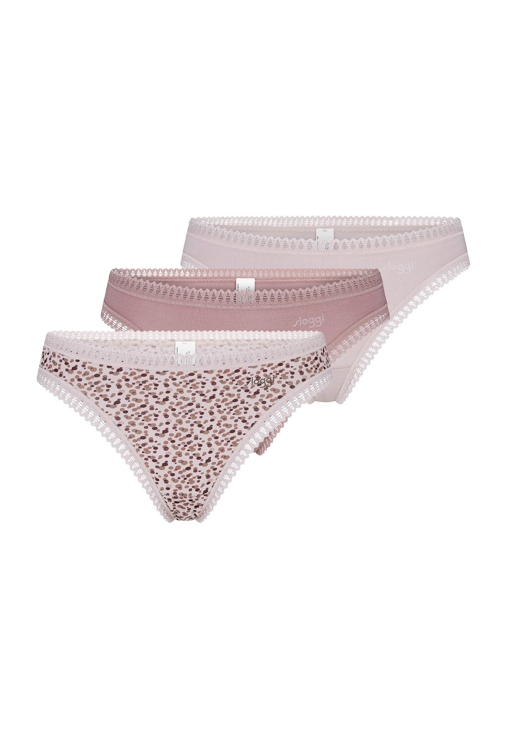 Стринги GO CRUSH 3 PACK Sloggi, розовый
Стринги GO CRUSH 3 PACK Sloggi, розовый