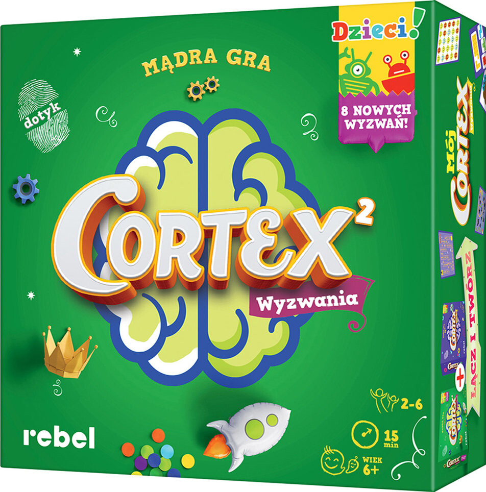 Cortex для детей 2, игра для вечеринки, Rebel
Cortex для детей 2, игра для вечеринки, Rebel
