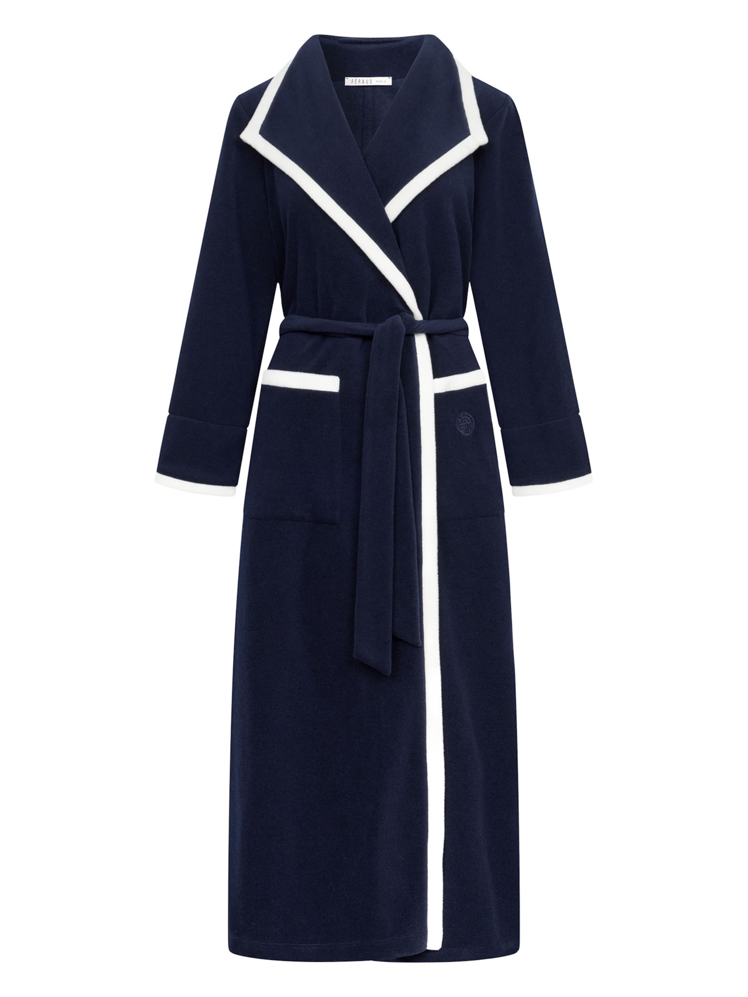FÉRAUD PARIS Короткий халат 'High Class' в цвете Navy, White
FÉRAUD PARIS Короткий халат 'High Class' в цвете Navy, White