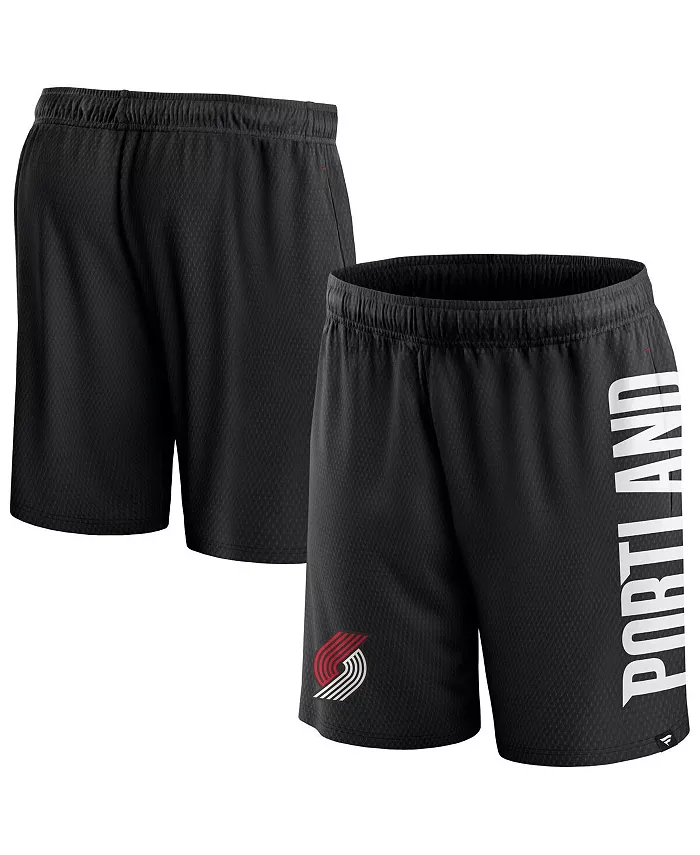 Мужские черные шорты Portland Trail Blazers Post Up с сетчатой тканью Fanatics
Мужские черные шорты Portland Trail Blazers Post Up с сетчатой тканью Fanatics