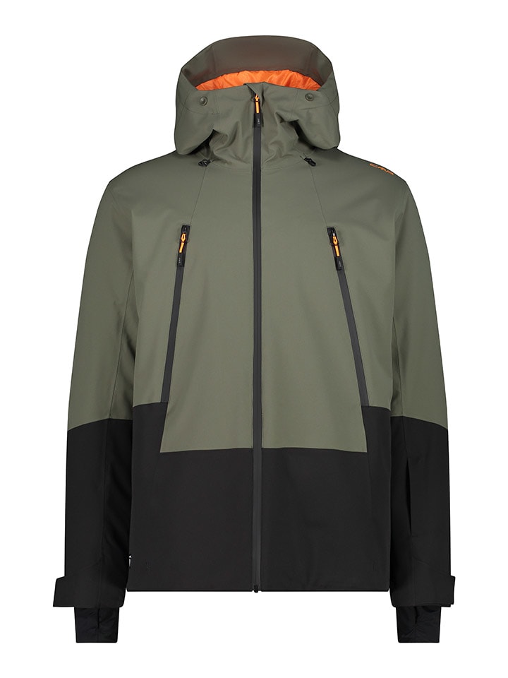 Куртка для лыж/сноуборда цвета хаки/черного цвета CMP
Куртка для лыж/сноуборда цвета хаки/черного цвета CMP