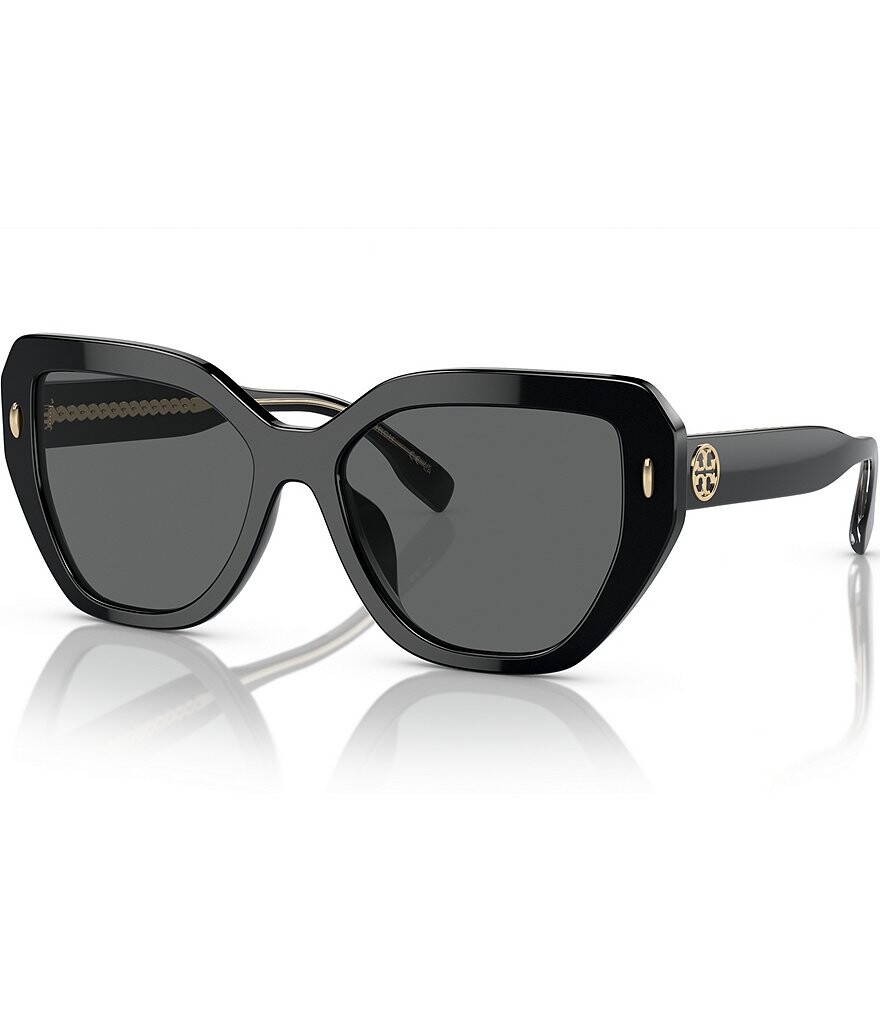 Женские солнцезащитные очки "кошачий глаз" Tory Burch Ty7194u 55 мм, черный
Женские солнцезащитные очки "кошачий глаз" Tory Burch Ty7194u 55 мм, черный