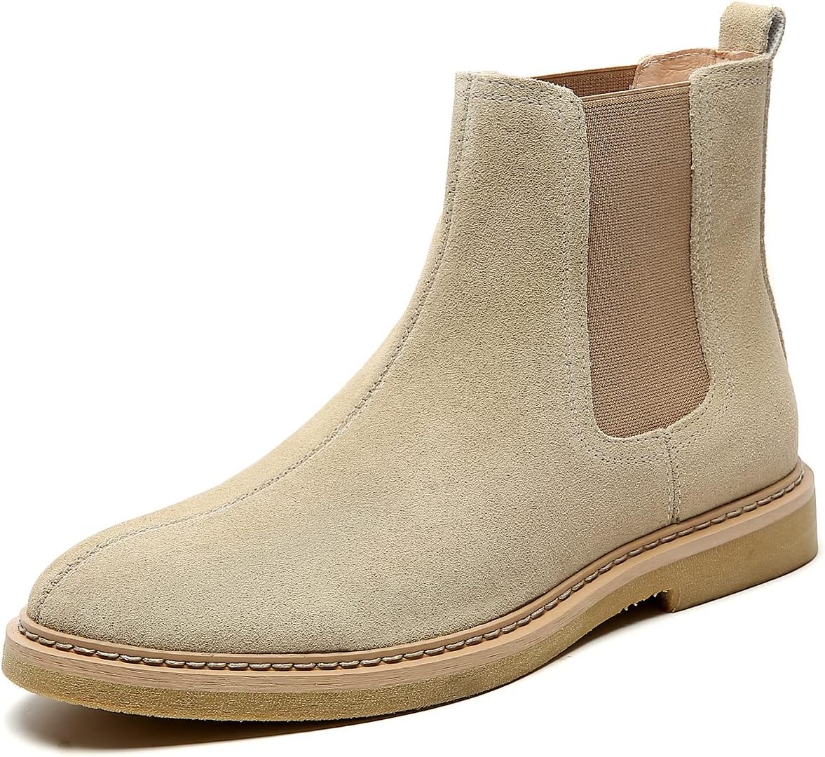 Мужские ботинки челси Santimon, повседневные ботинки-чукка, классические ботинки на резинке для мужчин, бежевый
Мужские ботинки челси Santimon, повседневные ботинки-чукка, классические ботинки на резинке для мужчин, бежевый