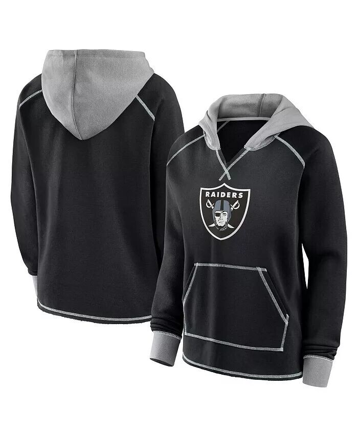 Женская черная флисовая толстовка с капюшоном Las Vegas Raiders Boom с V-образным вырезом Logo Athletic
Женская черная флисовая толстовка с капюшоном Las Vegas Raiders Boom с V-образным вырезом Logo Athletic