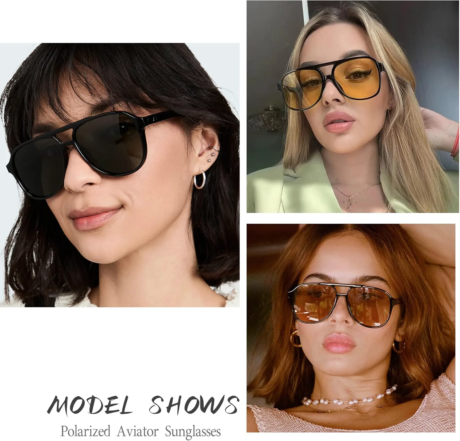 Классические поляризованные солнцезащитные очки-авиаторы для мужчин и женщин в стиле ретро с увеличенной оправой Teumire, A4 Black Tortoise/Gradient Brown
Классические поляризованные солнцезащитные очки-авиаторы для мужчин и женщин в стиле ретро с увеличенной оправой Teumire, A4 Black Tortoise/Gradient Brown