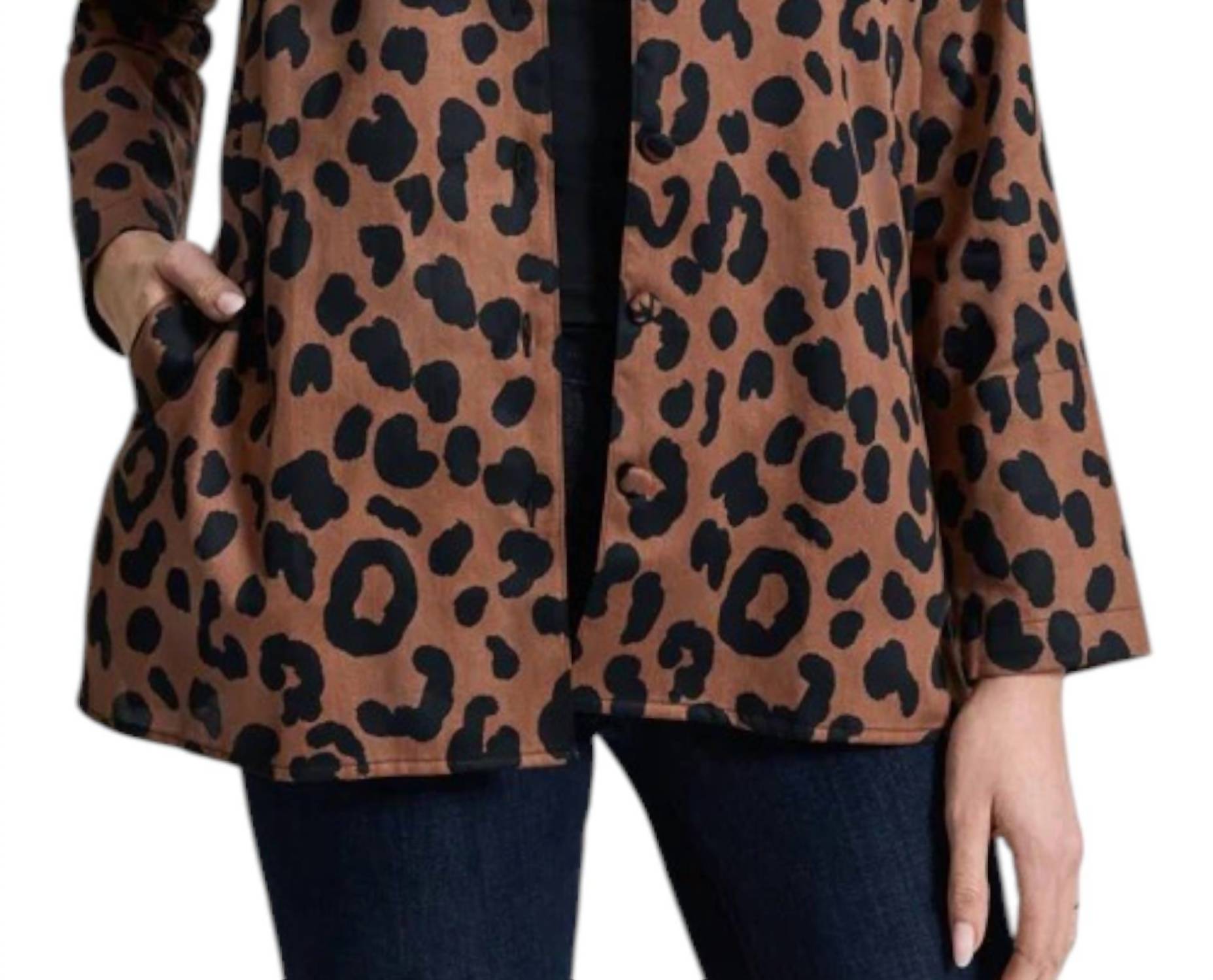 Куртка Carolina в цвете макиато/черный гепард Foxcroft
Куртка Carolina в цвете макиато/черный гепард Foxcroft