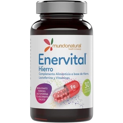 Mundo Natu Enervital Iron 30 капсул Mundo Natural
Mundo Natu Enervital Iron 30 капсул Mundo Natural