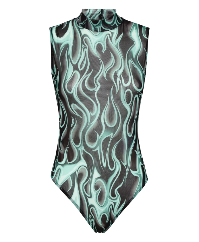 Тюлевое боди без рукавов, огненное платье Philipp Plein, мультиколор
Тюлевое боди без рукавов, огненное платье Philipp Plein, мультиколор