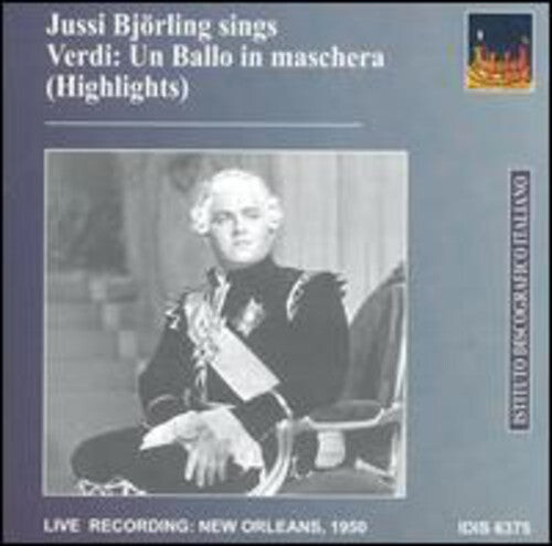 CD диск Verdi / Berger / Bjorling: Un Ballo in Mascher
CD диск Verdi / Berger / Bjorling: Un Ballo in Mascher