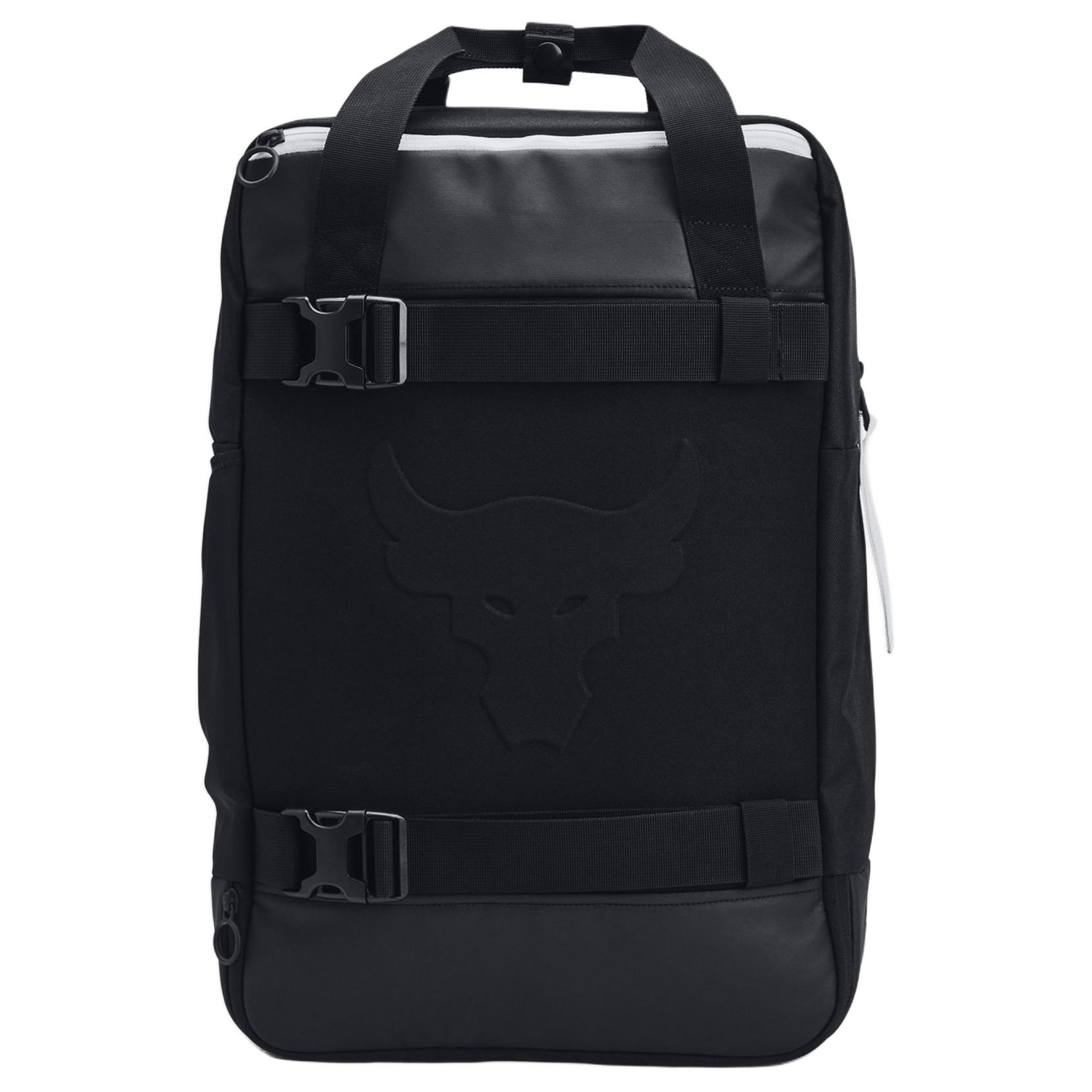 Рюкзак из полиэстера обычный унисекс черно-белый Under Armour
Рюкзак из полиэстера обычный унисекс черно-белый Under Armour