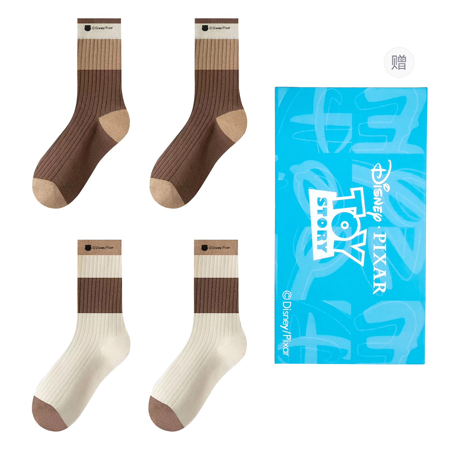 Набор из 4 пар унисекс носков Crew Disney, белый
Набор из 4 пар унисекс носков Crew Disney, белый