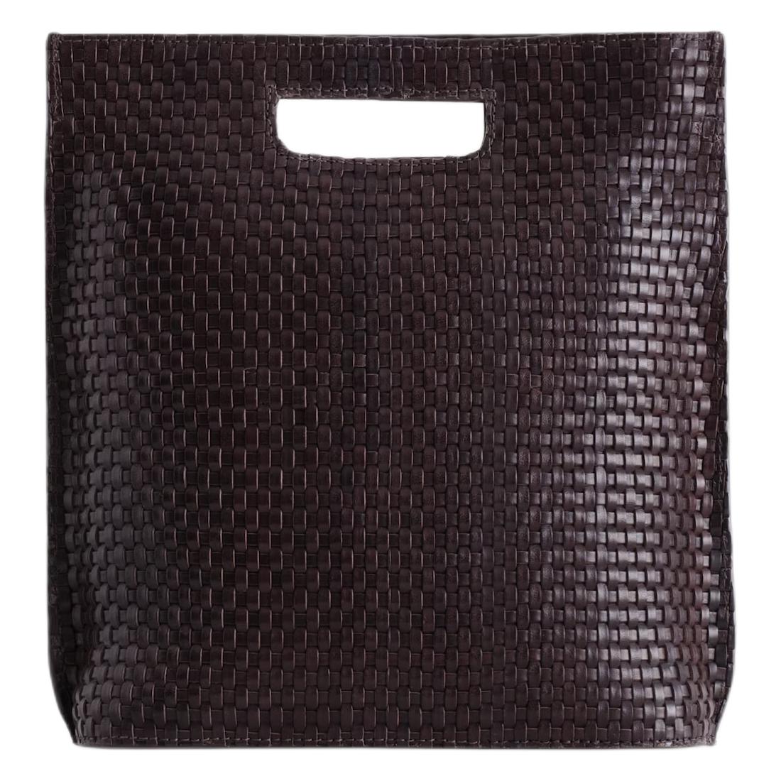 COS Кожаная сумка через плечо женская темно-коричневая, Dark Brown
COS Кожаная сумка через плечо женская темно-коричневая, Dark Brown