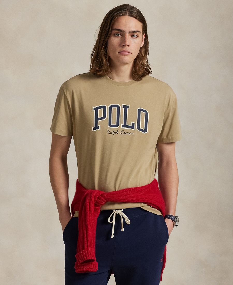 Мужская классическая футболка с логотипом Polo Ralph Lauren, Surrey Tan, Бежевый, Мужская классическая футболка с логотипом Polo Ralph Lauren, Surrey Tan
Мужская классическая футболка с логотипом Polo Ralph Lauren, Surrey Tan, Бежевый, Мужская классическая футболка с логотипом Polo Ralph Lauren, Surrey Tan