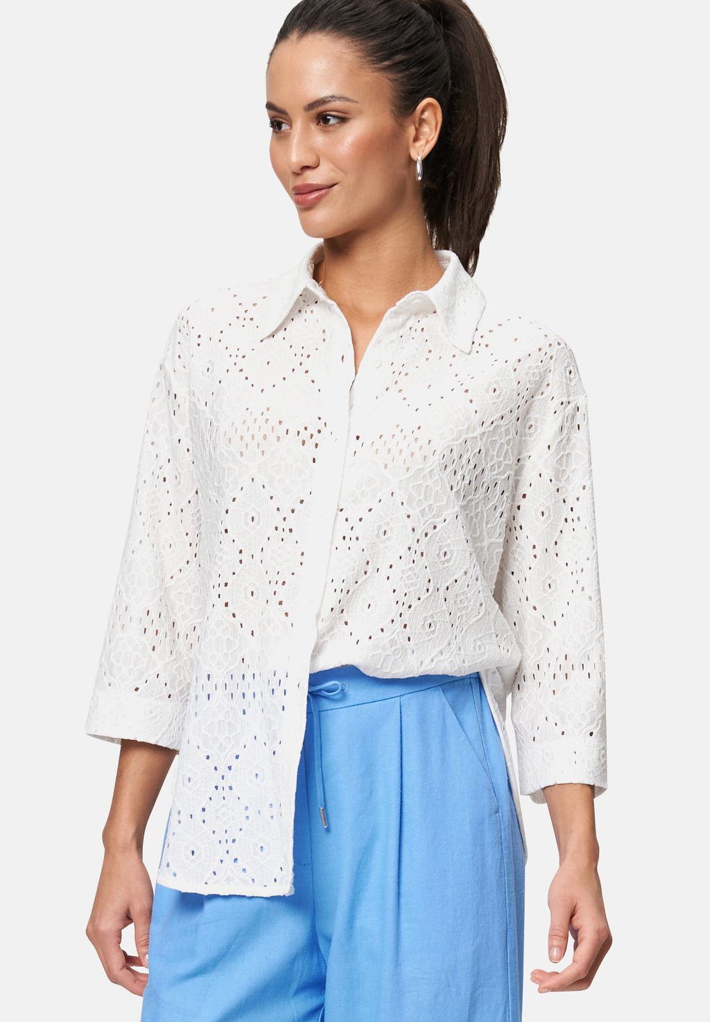 Блузка на пуговицах zero, белый
Блузка на пуговицах zero, белый