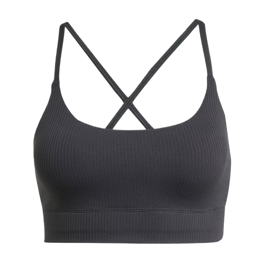 AdiClub All Me Light Support Rib Bra Long Line Bra Adidas, черный
AdiClub All Me Light Support Rib Bra Long Line Bra Adidas, черный