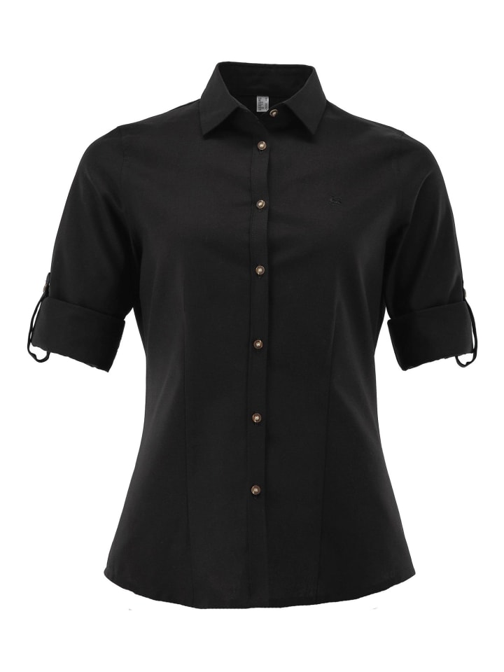 Традиционная блузка Ximora черного цвета OS-Trachten
Традиционная блузка Ximora черного цвета OS-Trachten