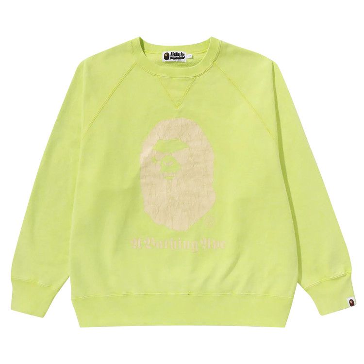 Свитер BAPE A Bathing Ape Overdye Relaxed Fit Crewneck, Yellow
Свитер BAPE A Bathing Ape Overdye Relaxed Fit Crewneck, Yellow