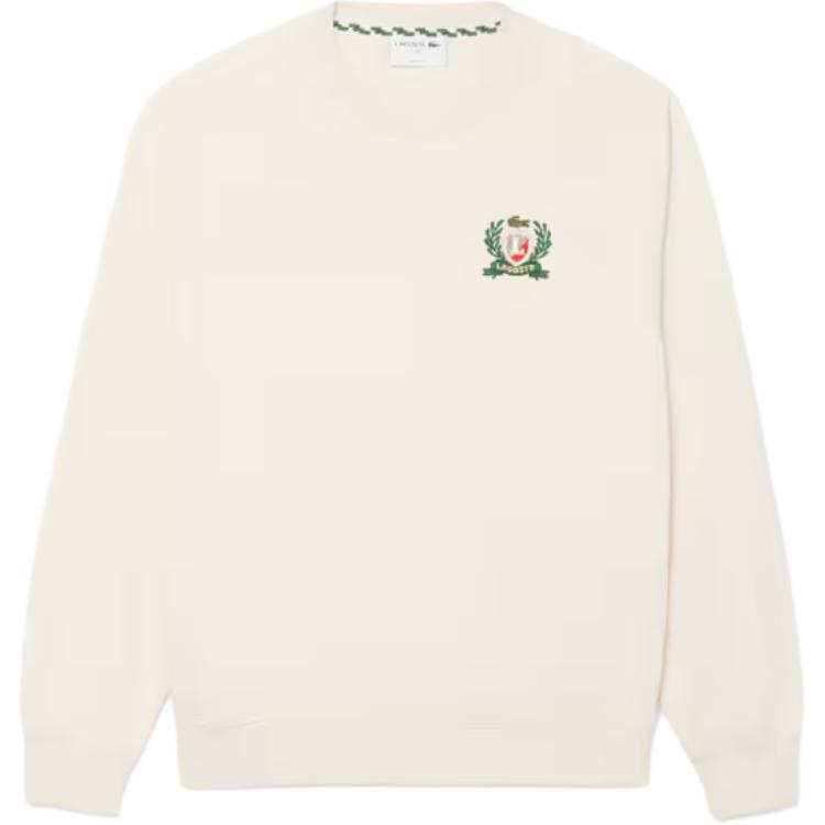 Свитшот с вышитой эмблемой LACOSTE, кремовый
Свитшот с вышитой эмблемой LACOSTE, кремовый