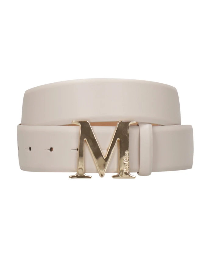 Кремовая кожаная сумка с логотипом Max Mara, бежевый
Кремовая кожаная сумка с логотипом Max Mara, бежевый