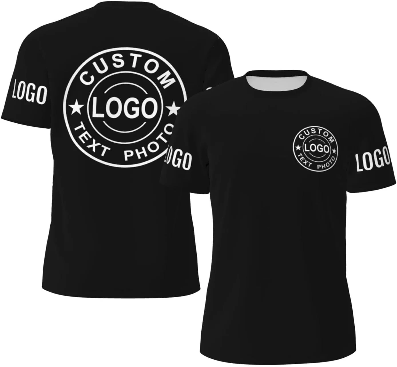 Футболка Custom с фото и текстом спереди и сзади
Футболка Custom с фото и текстом спереди и сзади