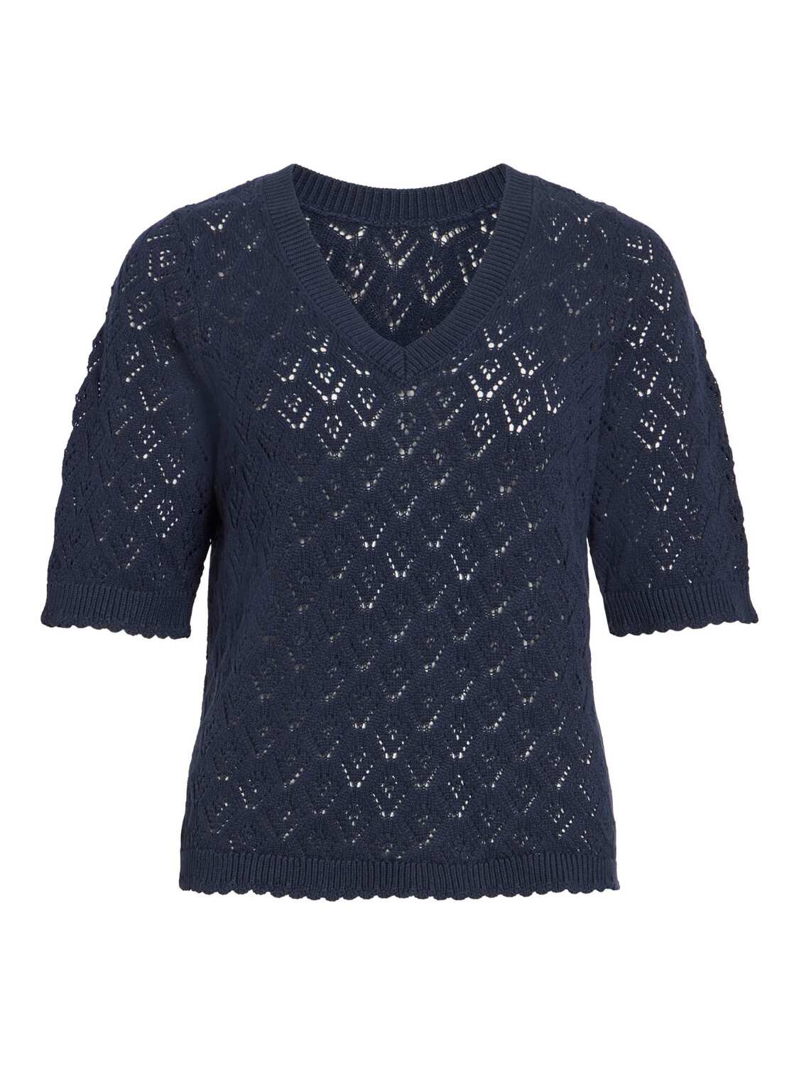 VILA Свитер 'VISava' в цвете Navy
VILA Свитер 'VISava' в цвете Navy