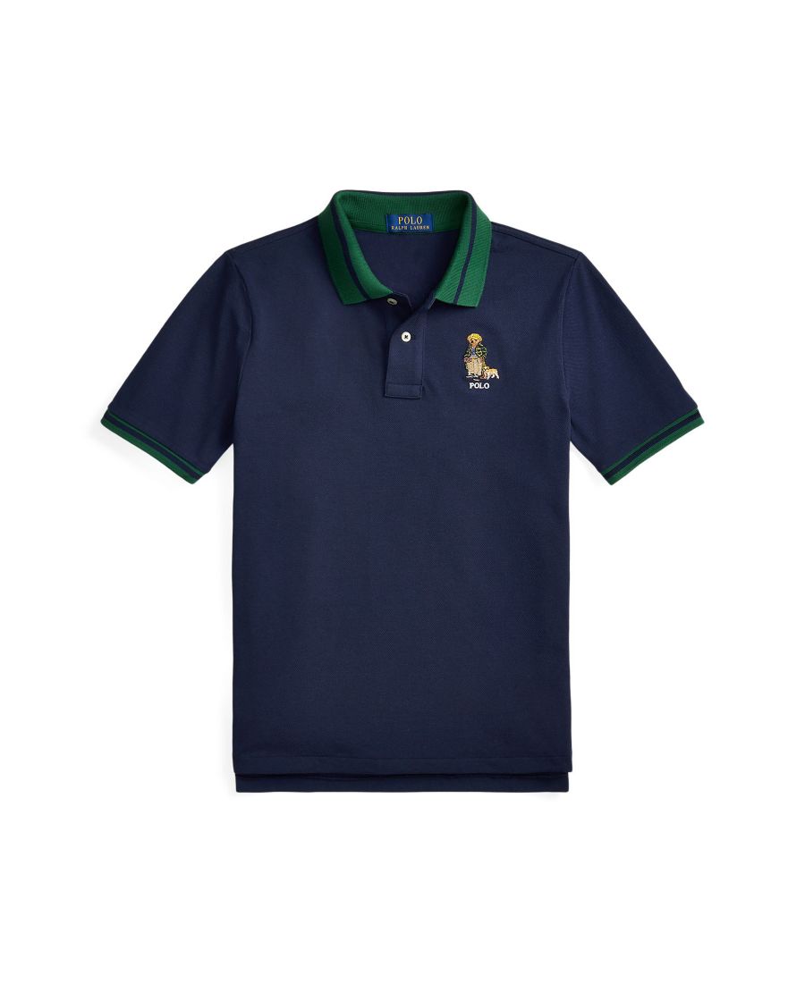 Футболка-поло Big Boys Polo Bear Mesh Polo Ralph Lauren, Refined navy
Футболка-поло Big Boys Polo Bear Mesh Polo Ralph Lauren, Refined navy