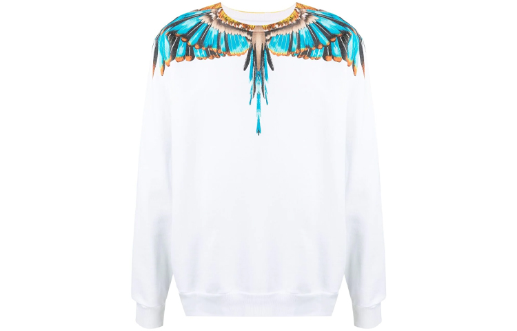 Marcelo Burlon Белая толстовка для мужчин
Marcelo Burlon Белая толстовка для мужчин