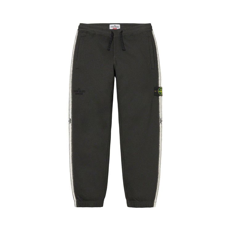 Спортивные брюки Supreme x Stone Island Stripe Sweatpant 'Black'
Спортивные брюки Supreme x Stone Island Stripe Sweatpant 'Black'