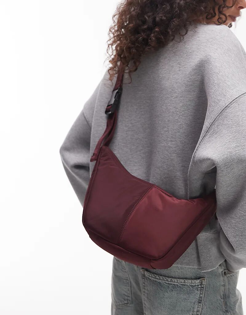 Сумка через плечо Topshop Carrie из нейлона бордового цвета
Сумка через плечо Topshop Carrie из нейлона бордового цвета