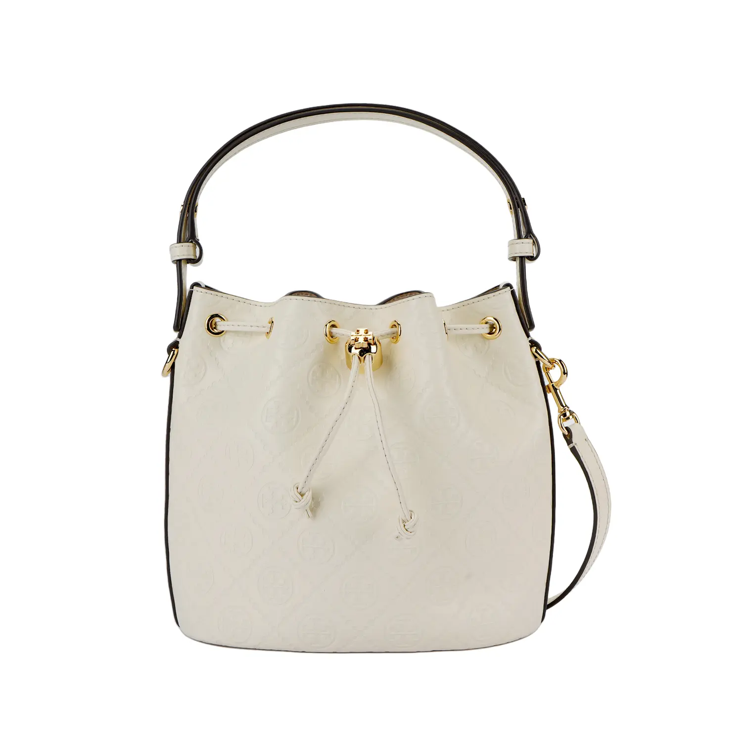 TORY BURCH Сумка-ведро T Monogram из кожи, сумка через плечо, кросс-боди, женская сумка light cream
TORY BURCH Сумка-ведро T Monogram из кожи, сумка через плечо, кросс-боди, женская сумка light cream