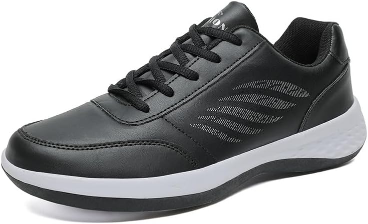 Мужские модные кроссовки Hhhchpm с мягкой подошвой из ПУ-кожи, удобные для ходьбы, с поддержкой свода стопы, комфортные кроссовки для спорта, бега, тенниса и путешествий, черный
Мужские модные кроссовки Hhhchpm с мягкой подошвой из ПУ-кожи, удобные для ходьбы, с поддержкой свода стопы, комфортные кроссовки для спорта, бега, тенниса и путешествий, черный