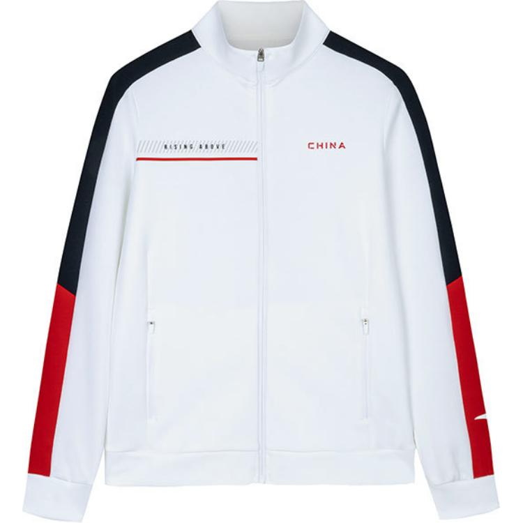 Куртка для разнообразных тренировок Anta Variety Training Collection в цвете снежинка белый/полуночный синий/классический красный
Куртка для разнообразных тренировок Anta Variety Training Collection в цвете снежинка белый/полуночный синий/классический красный