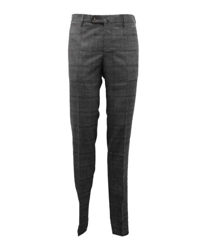 Шерстяные брюки в клетку, очень узкий крой. Pt01, серый
Шерстяные брюки в клетку, очень узкий крой. Pt01, серый