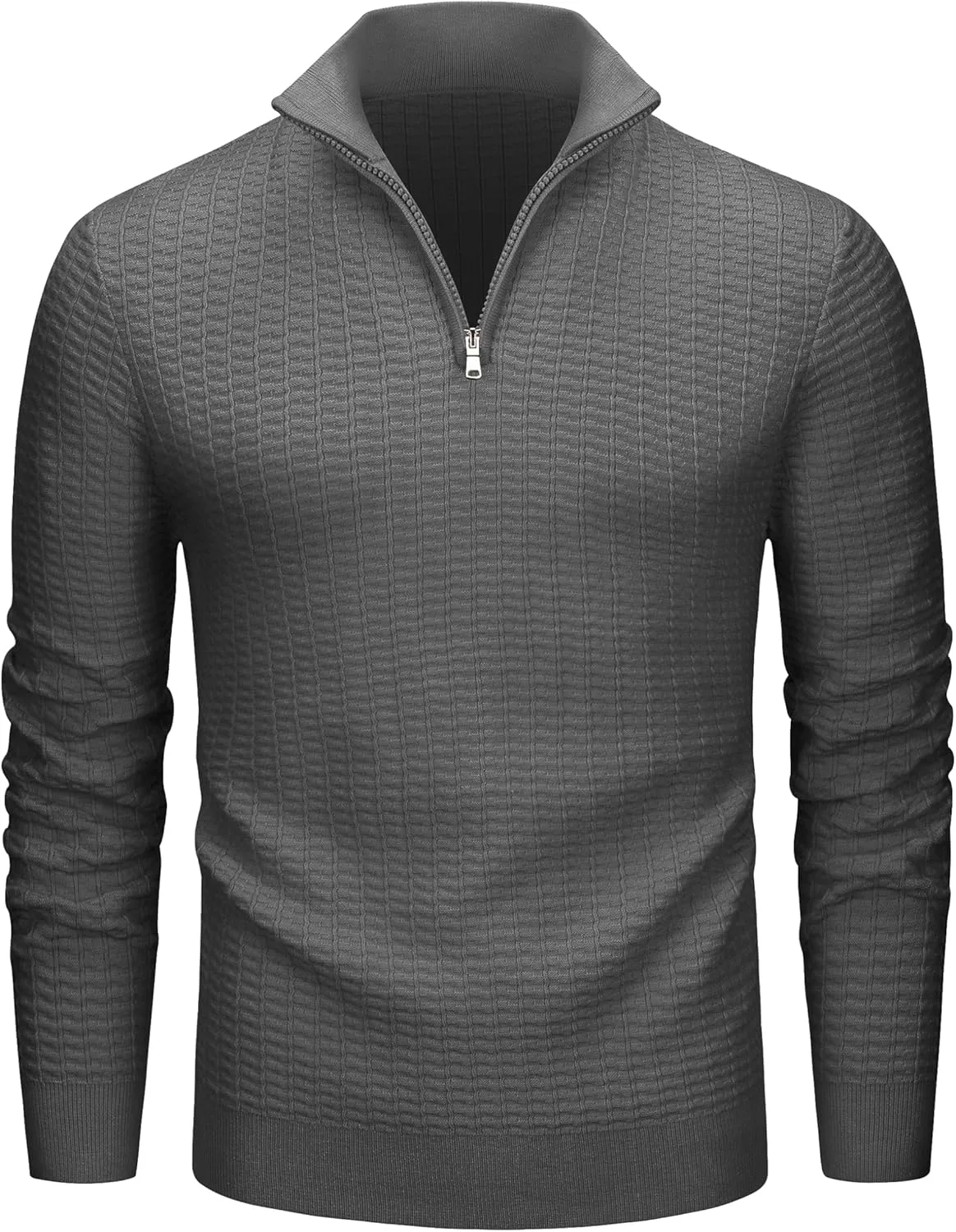 MAGCOMSEN мужской свитер 1/4 Zip Knit Waffle Textured Pullover для осени и зимы
MAGCOMSEN мужской свитер 1/4 Zip Knit Waffle Textured Pullover для осени и зимы