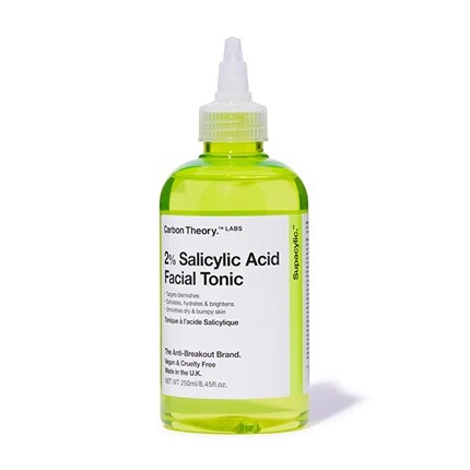 Supacylic Skin Tonic 2 Тоник для лица с салициловой кислотой - 250 мл Carbon Theory
Supacylic Skin Tonic 2 Тоник для лица с салициловой кислотой - 250 мл Carbon Theory