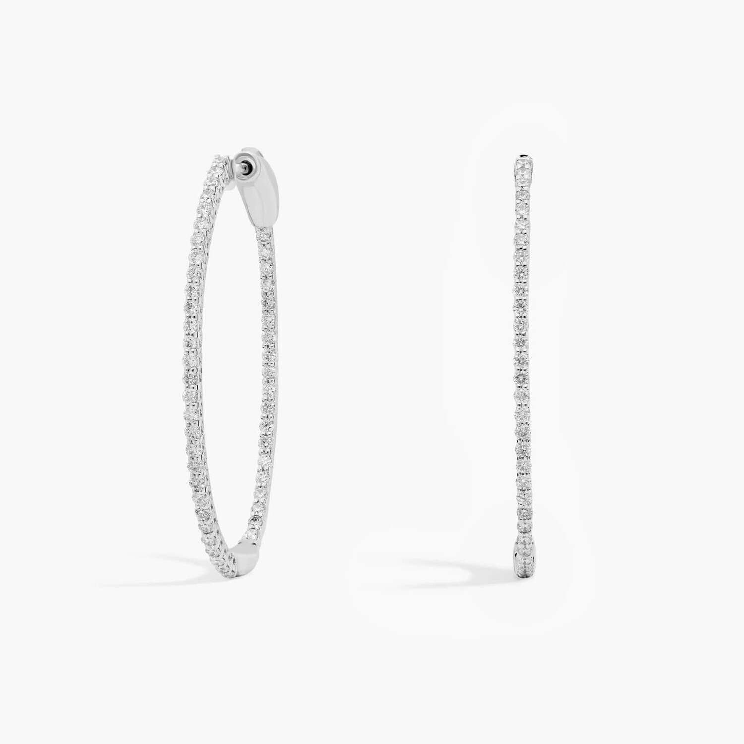 Круглые серьги-кольца с бриллиантами, диаметр 1 1/2 дюйма, белое золото 14 карат (1 карат, двойной опал) Blue Nile
Круглые серьги-кольца с бриллиантами, диаметр 1 1/2 дюйма, белое золото 14 карат (1 карат, двойной опал) Blue Nile