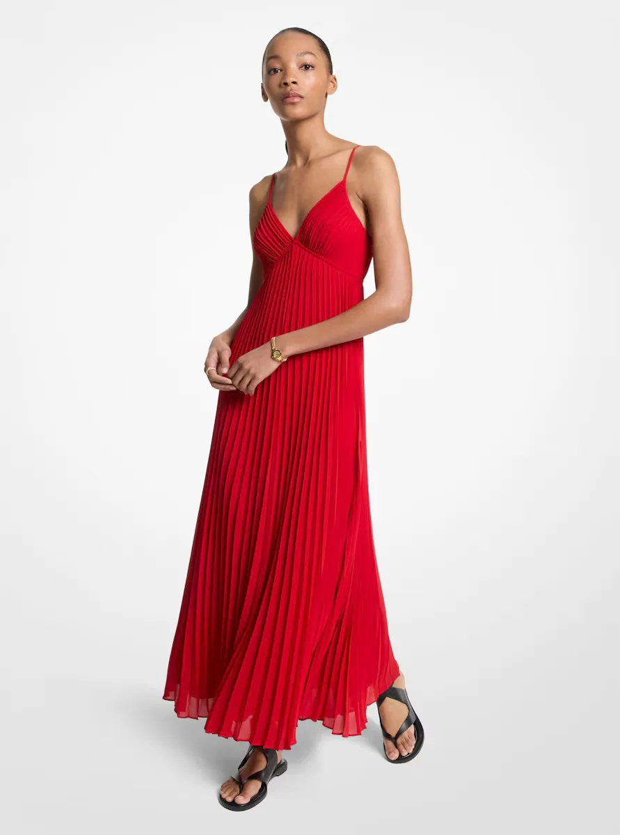 Платье из жоржета свободного кроя Michael Michael Kors, красный
Платье из жоржета свободного кроя Michael Michael Kors, красный