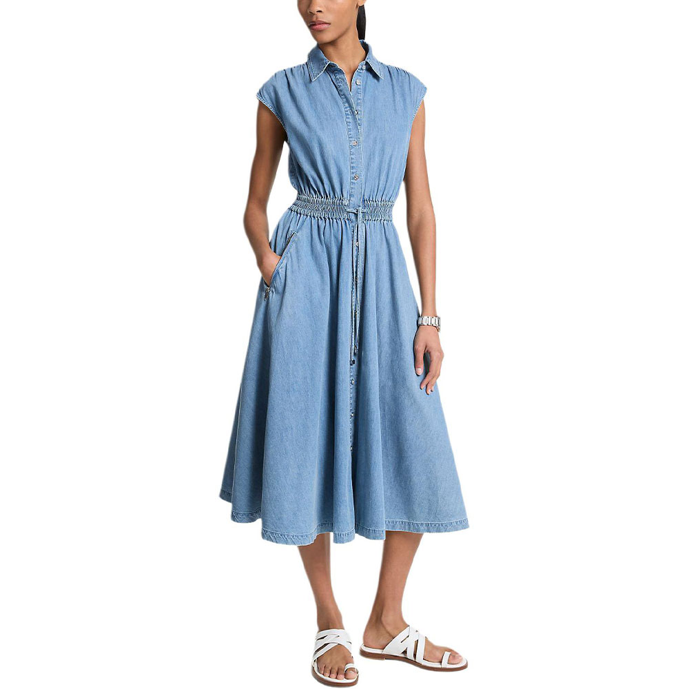 Джинсовое платье миди MICHAEL KORS, синий
Джинсовое платье миди MICHAEL KORS, синий