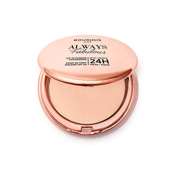 Пудровая основа под макияж Always Fabulous Compact Bourjois, 125
Пудровая основа под макияж Always Fabulous Compact Bourjois, 125