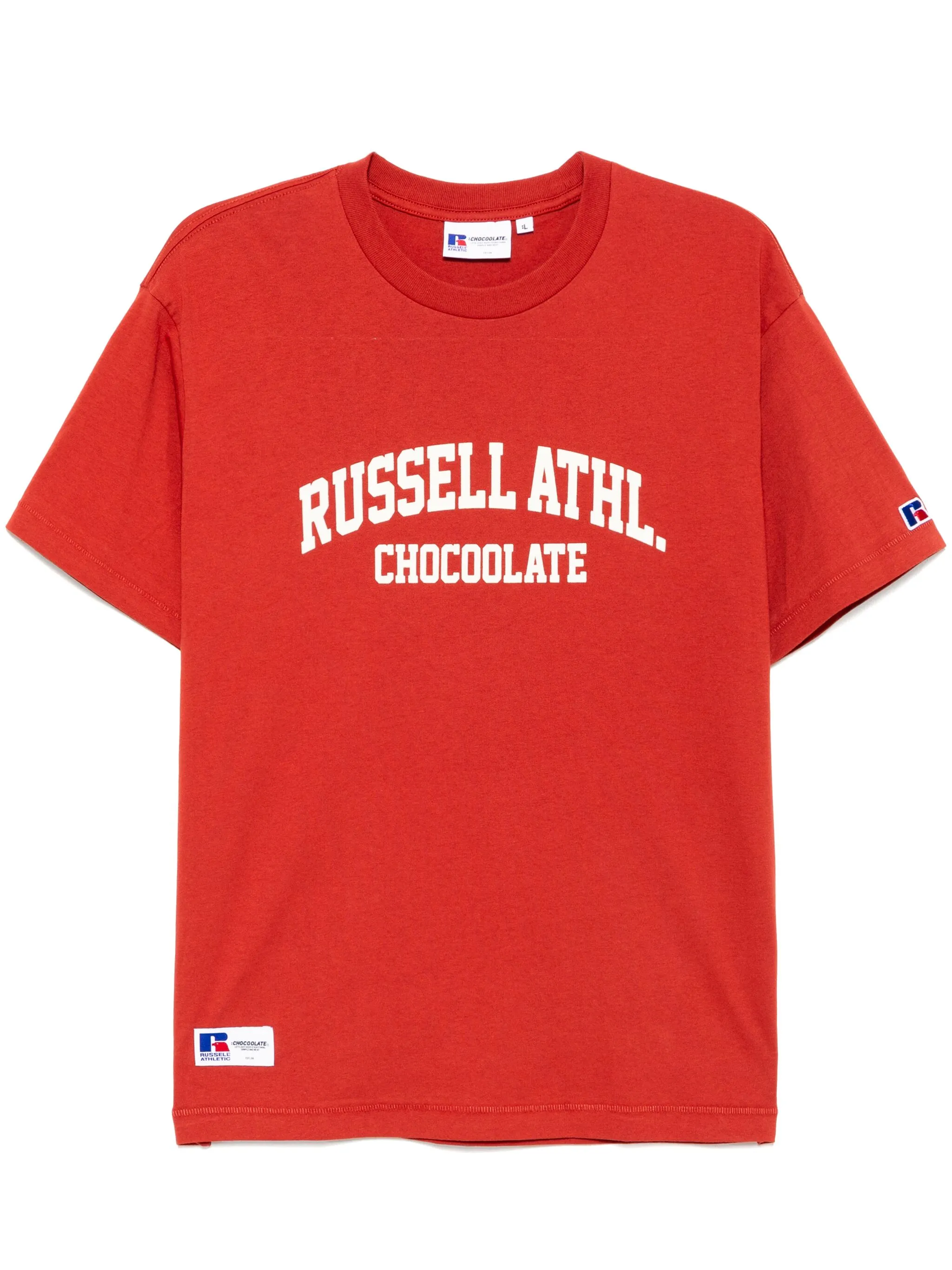 Футболка с логотипом Chocoolate, красный
Футболка с логотипом Chocoolate, красный