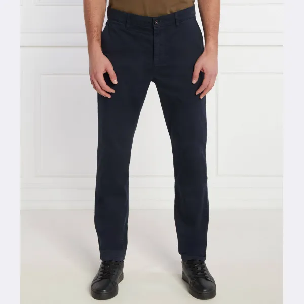 Зауженные брюки-чиносы Boss, синий
Зауженные брюки-чиносы Boss, синий