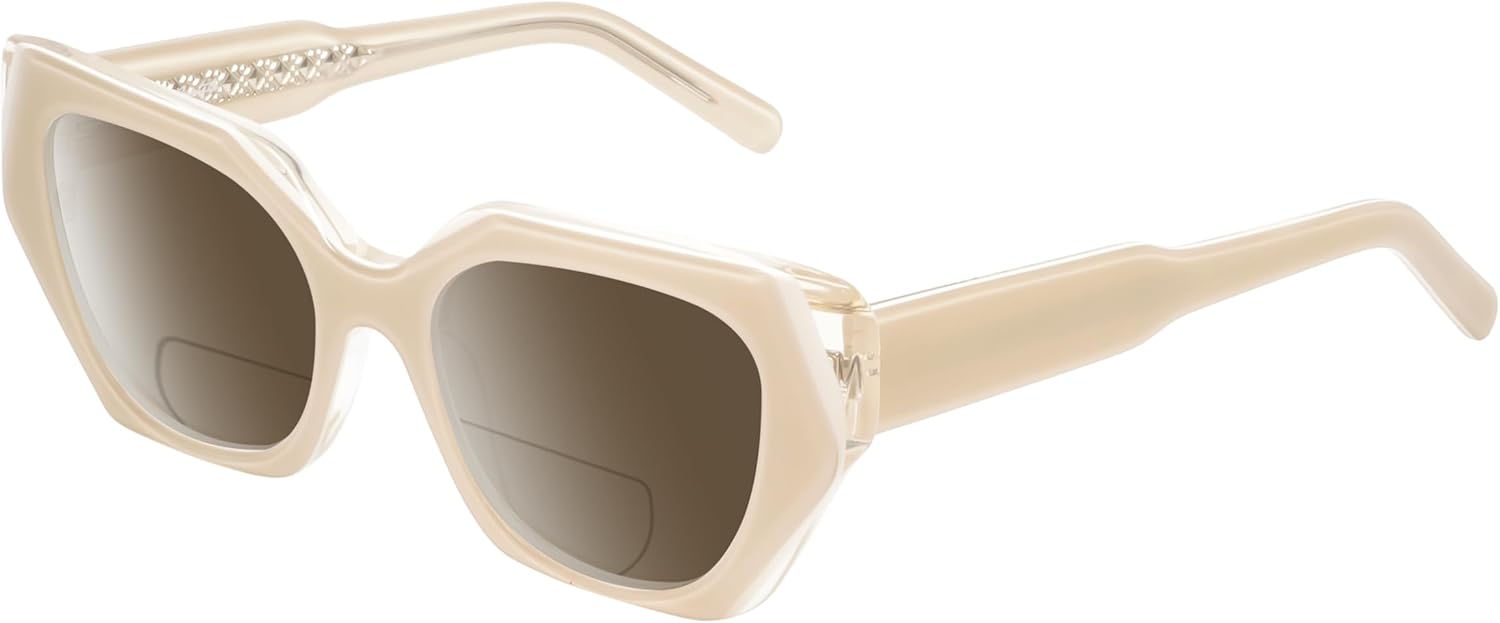 Женские поляризованные бифокальные солнцезащитные очки Cryptodira для чтения, с защитой от УФ-излучения, для спорта и вождения. Тонированные Reptile, Beige White Clear Crystal/Polarized Amber Brown
Женские поляризованные бифокальные солнцезащитные очки Cryptodira для чтения, с защитой от УФ-излучения, для спорта и вождения. Тонированные Reptile, Beige White Clear Crystal/Polarized Amber Brown