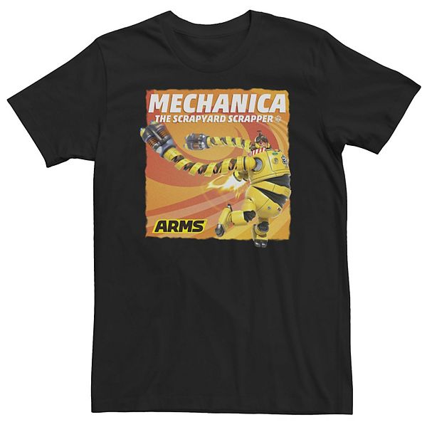 Футболка с принтом Big & tall arms mechanica the scrapyard scrapper Licensed Character
Футболка с принтом Big & tall arms mechanica the scrapyard scrapper Licensed Character