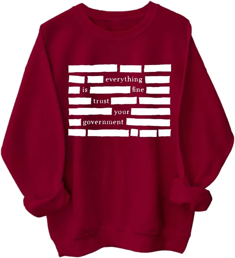 Толстовка Everything is Fine Trust Your Government Psahid
Толстовка Everything is Fine Trust Your Government Psahid