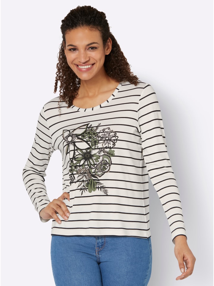 Рубашка с длинными рукавами с тростниковым принтом цвета экрю WITT WEIDEN
Рубашка с длинными рукавами с тростниковым принтом цвета экрю WITT WEIDEN