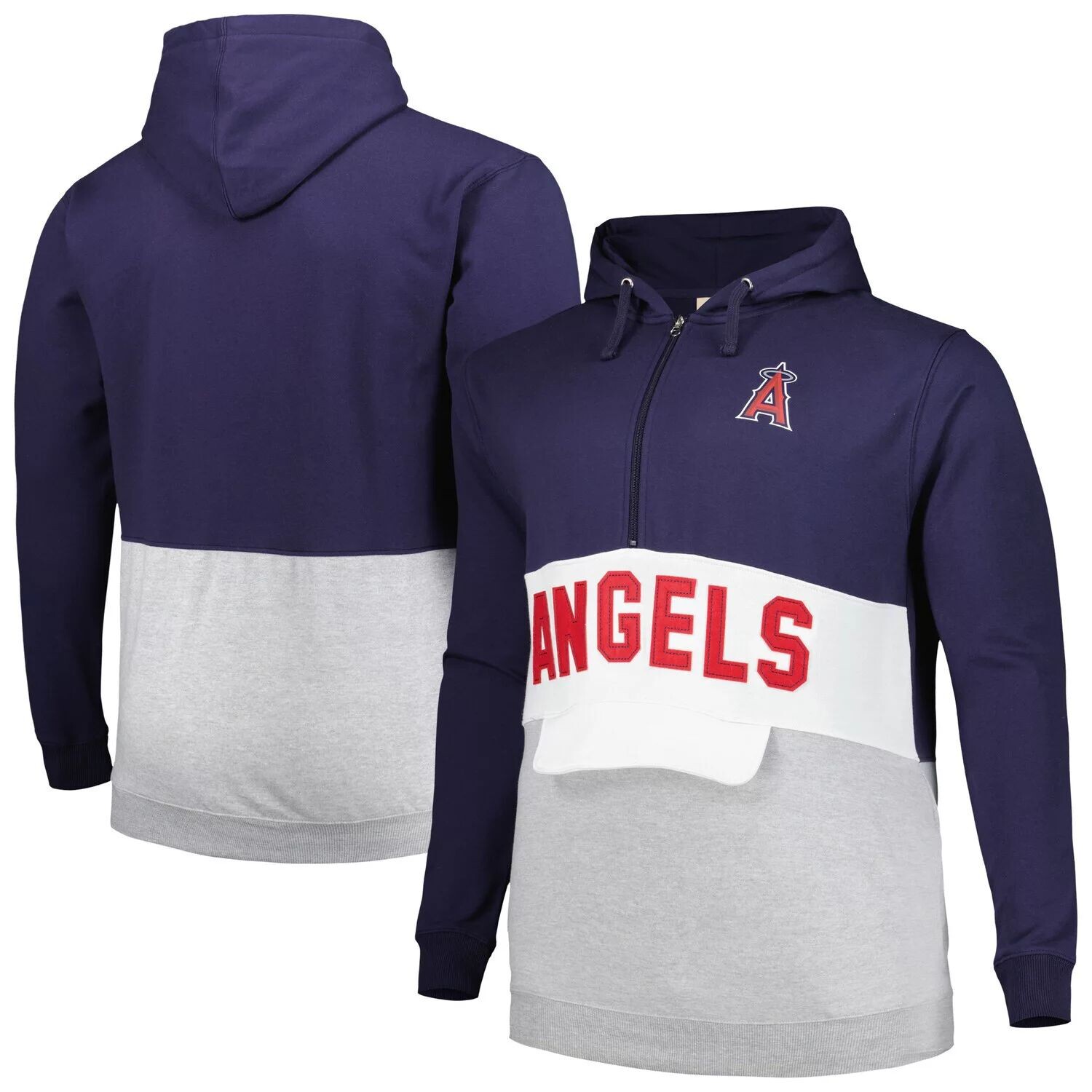Мужская темно-синяя/белая флисовая толстовка с капюшоном Los Angeles Angels Big & Tall с молнией до половины, Синий, Мужская темно-синяя/белая флисовая толстовка с капюшоном Los Angeles Angels Big & Tall с молнией до половины
Мужская темно-синяя/белая флисовая толстовка с капюшоном Los Angeles Angels Big & Tall с молнией до половины, Синий, Мужская темно-синяя/белая флисовая толстовка с капюшоном Los Angeles Angels Big & Tall с молнией до половины