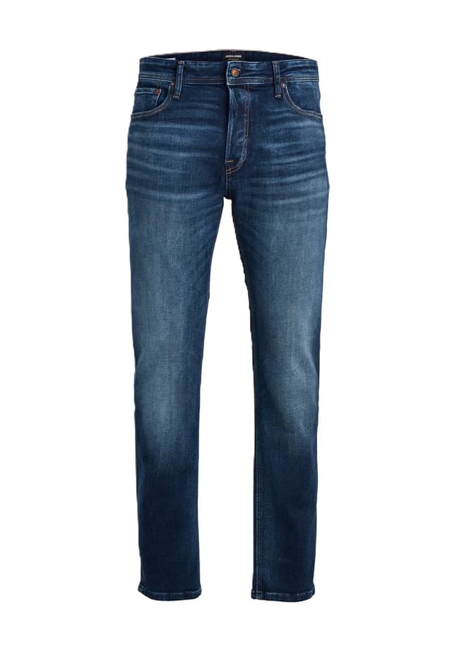Джинсы "майка" пятикарманные Jack & Jones Vintage, синий 
Джинсы "майка" пятикарманные Jack & Jones Vintage, синий