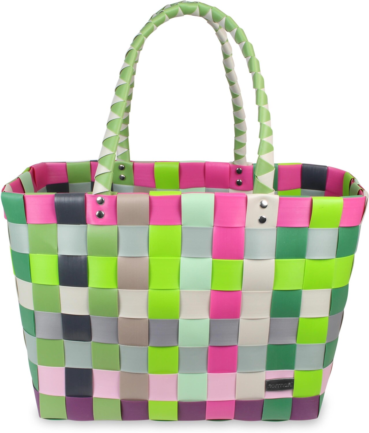 Сумка шоппер normani Einkaufskorb Einkaufstasche aus Kunststoff, цвет Blossom 
Сумка шоппер normani Einkaufskorb Einkaufstasche aus Kunststoff, цвет Blossom