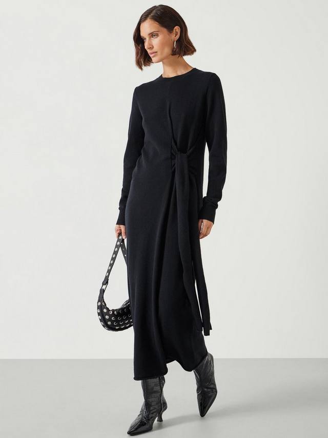 Платье миди Tilly из мериносовой шерсти HUSH, Black
Платье миди Tilly из мериносовой шерсти HUSH, Black